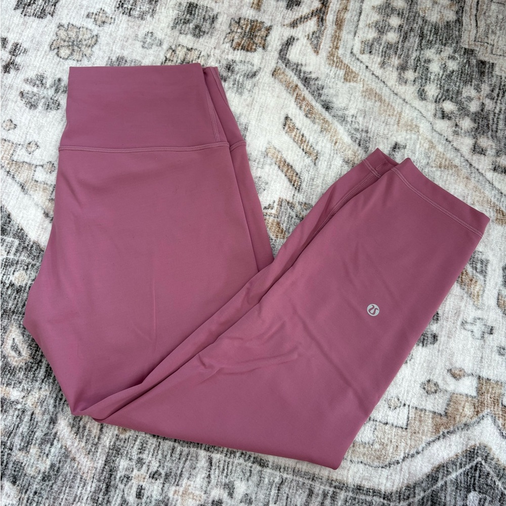 lululemon athletica Women’s Wunder Train High-Rise Crop 23” Size 10
